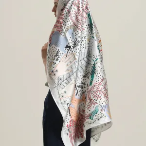 foulard en soie printemps été
